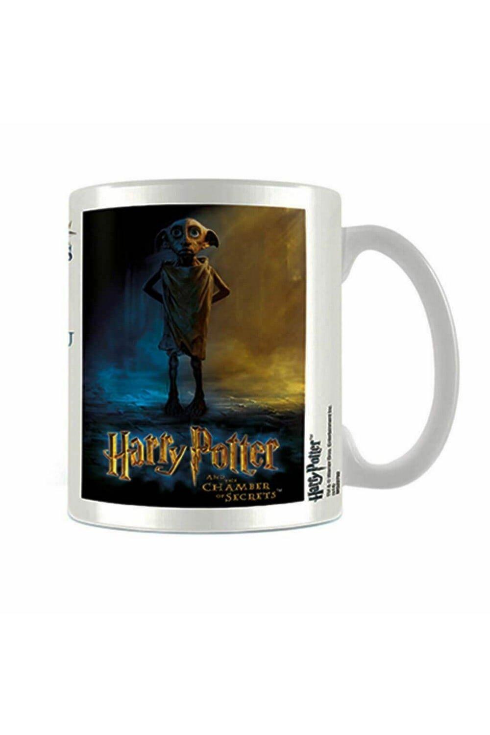 Cups And Saucers Warning Dobby Mug Harry Potter